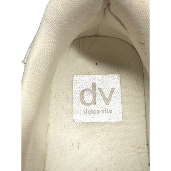 DOLCE VITA Danita Court Women's 7.5 Sneakers Gold Metallic Shoes - Picture 12 of 12